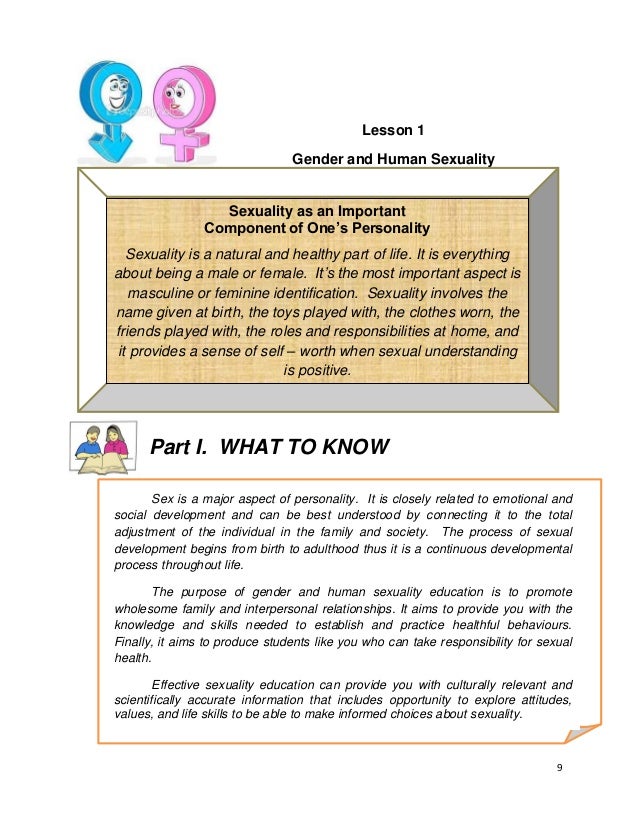 Gender Human And Health Sexuality Family